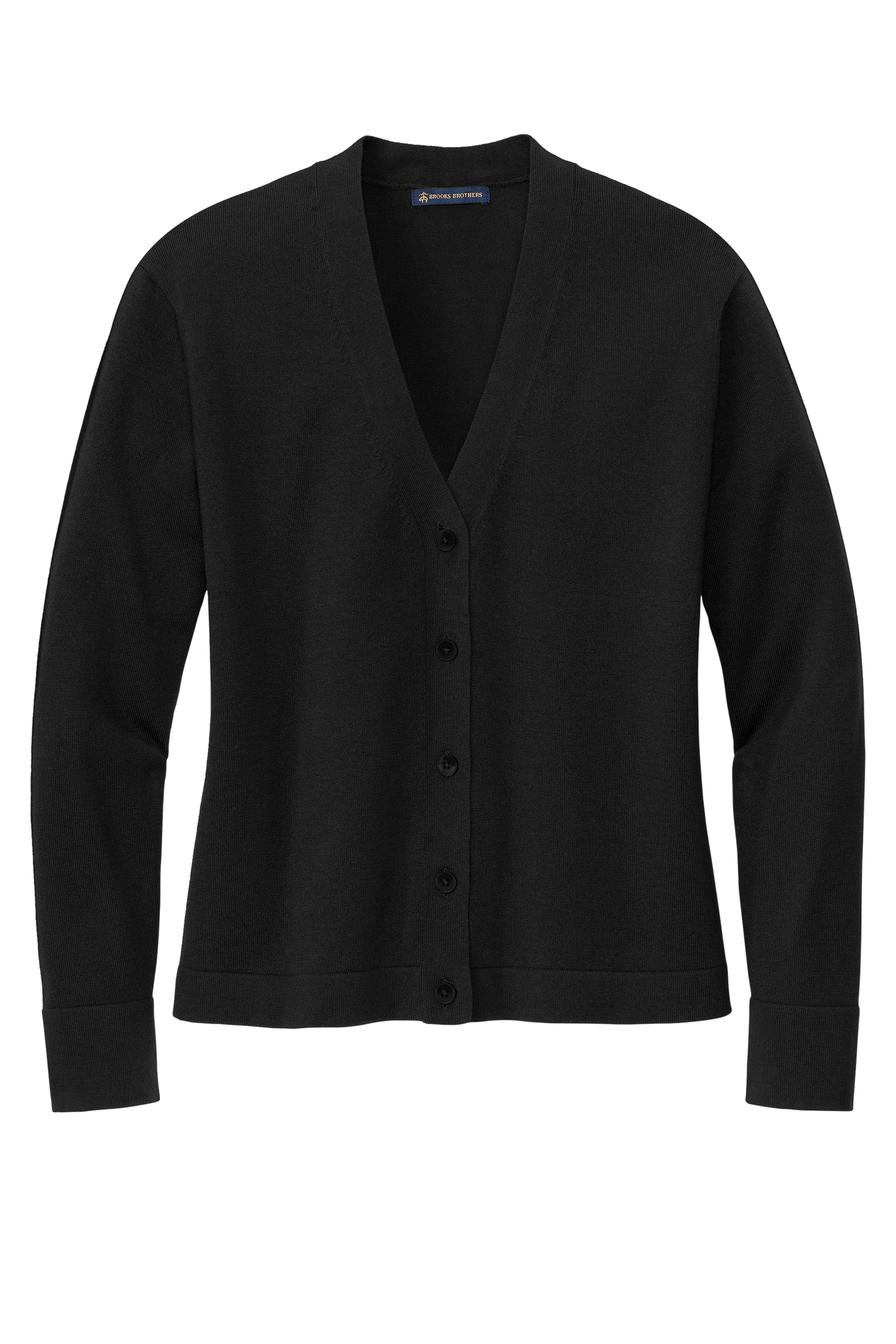 Brooks Brothers® Women’s Cotton Stretch Cardigan Sweater - Deep Black