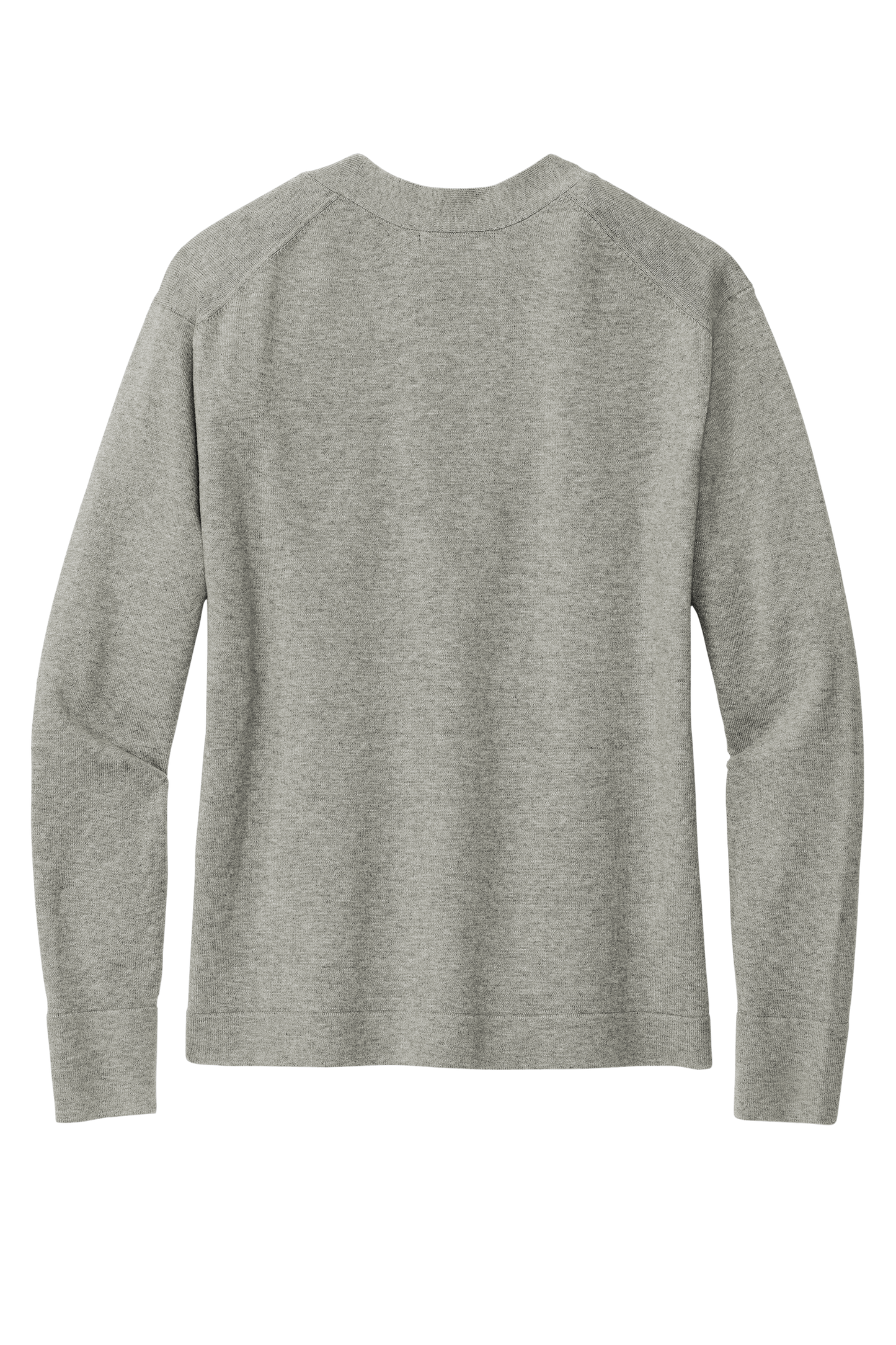 Brooks Brothers® Women’s Cotton Stretch Cardigan Sweater - Light Shadow Grey Heather