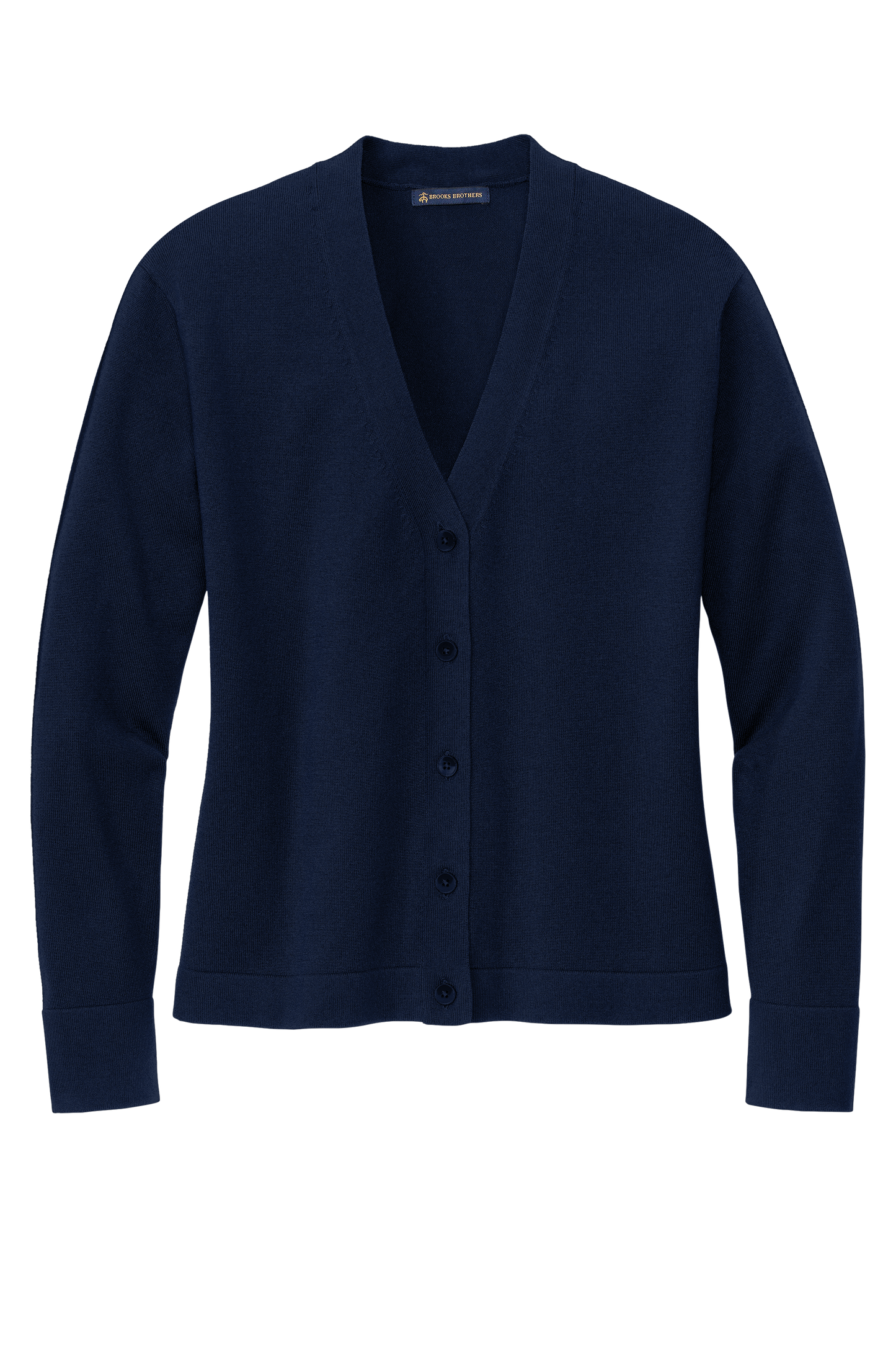 Brooks Brothers® Women’s Cotton Stretch Cardigan Sweater - Navy Blazer