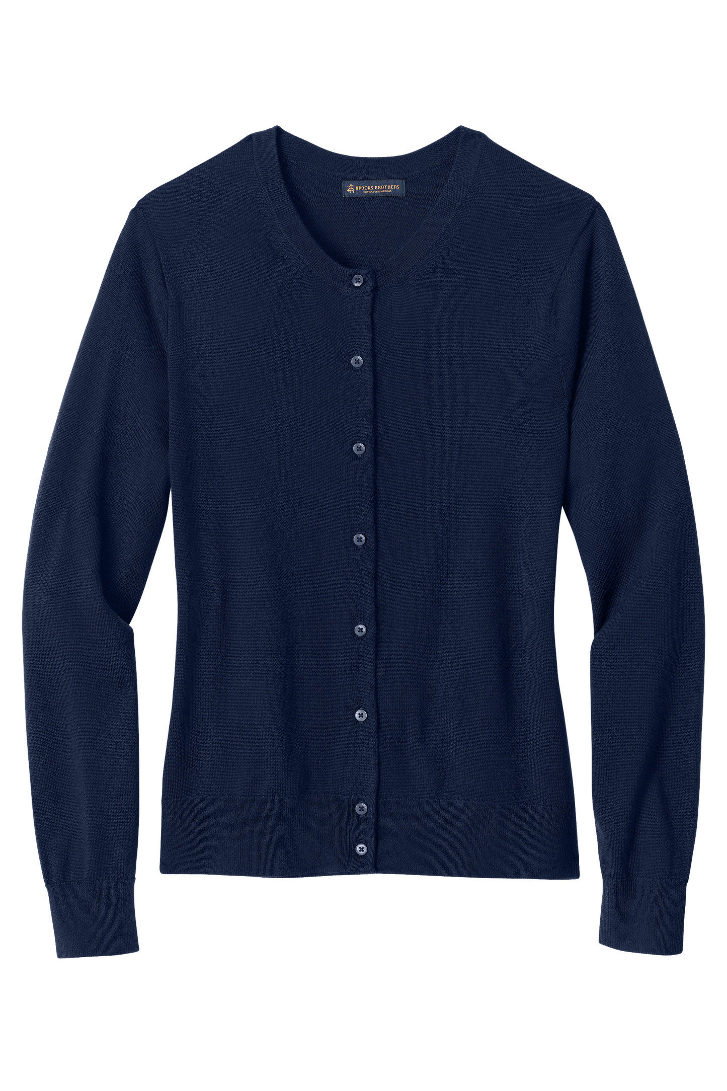 Brooks Brothers® Women’s Washable Merino Cardigan Sweater - Navy Blazer