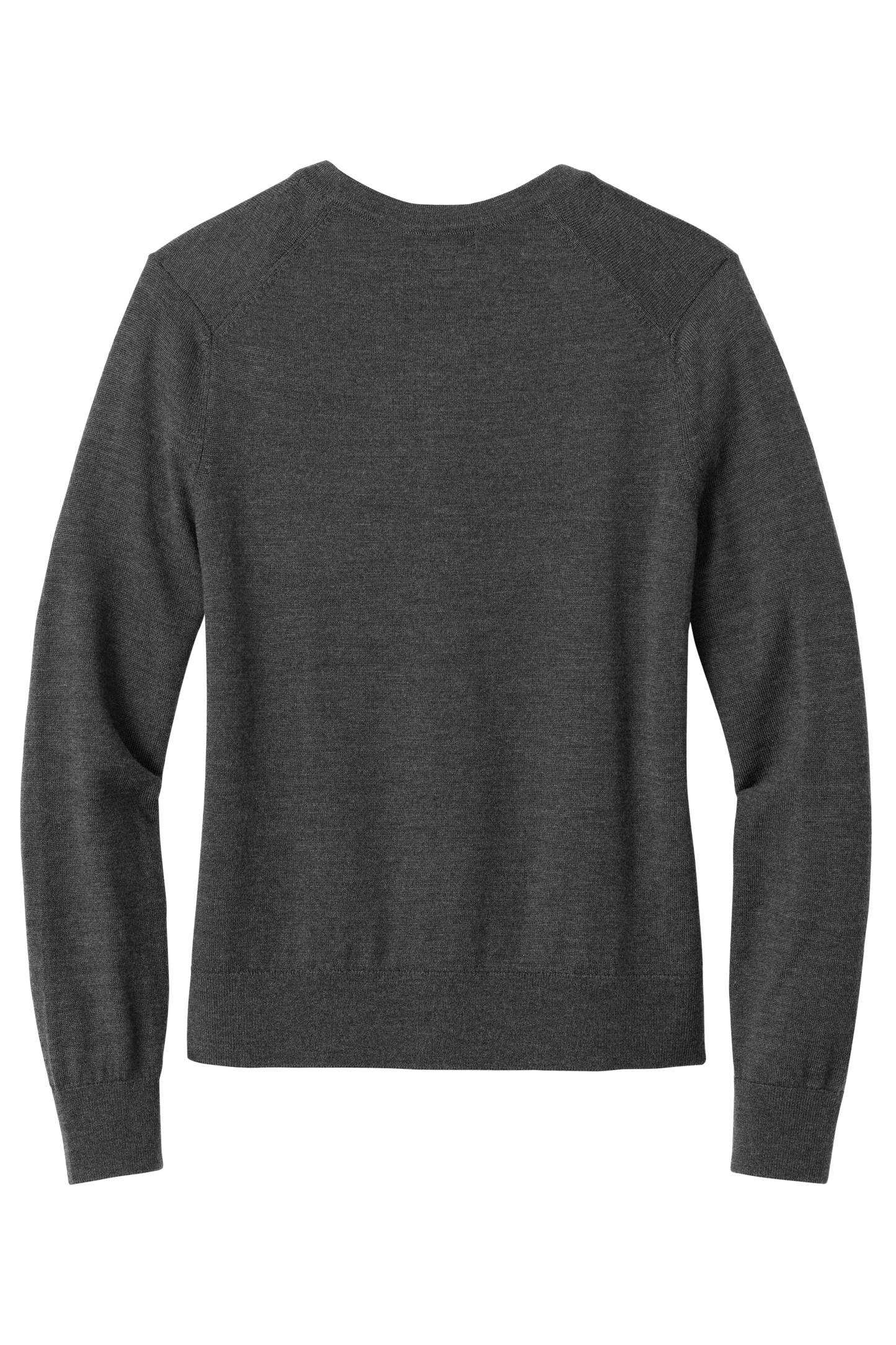 Brooks Brothers® Women’s Washable Merino Cardigan Sweater - Windsor Grey Heather