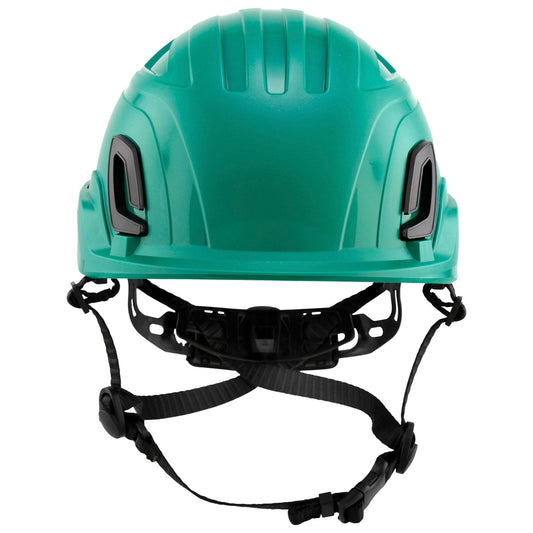 Bullard T2NFG Type II + Safety Helmet - Ratchet Suspension - Forest Green