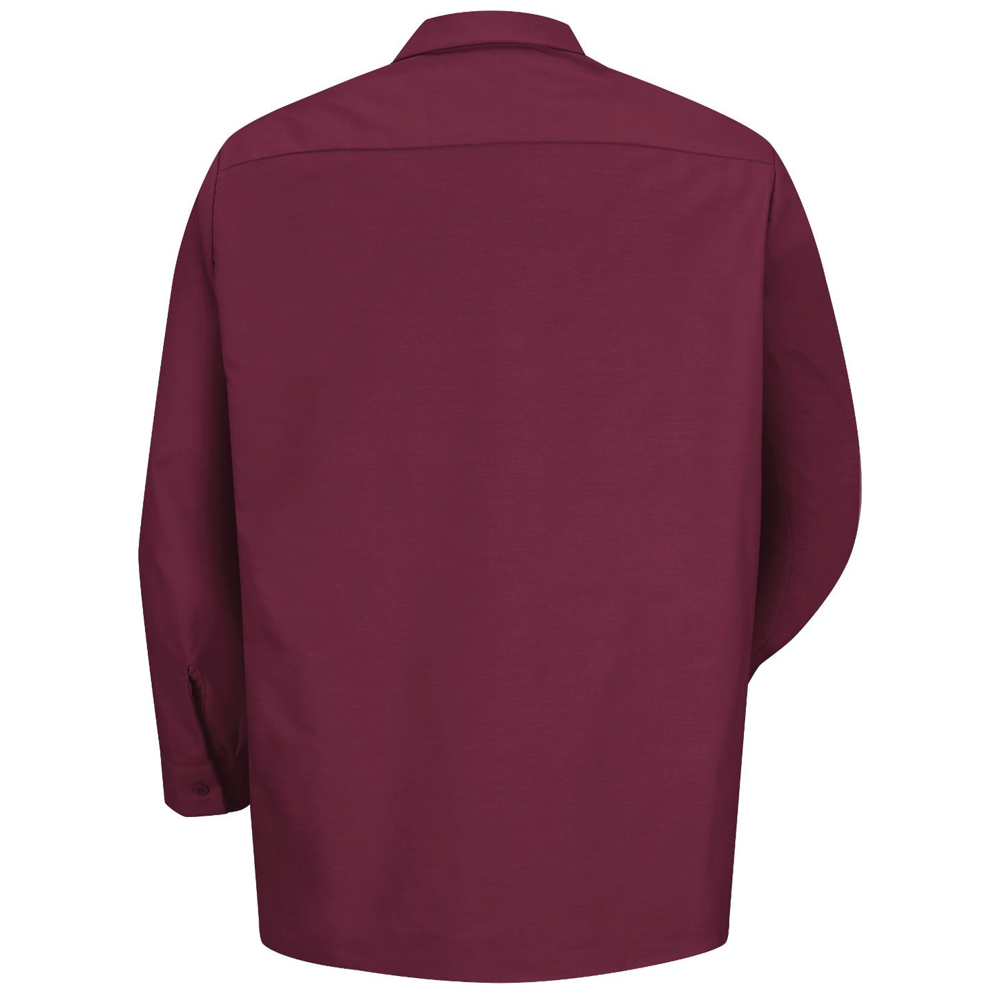 Red Kap® Long Sleeve Industrial Work Shirt - Burgundy