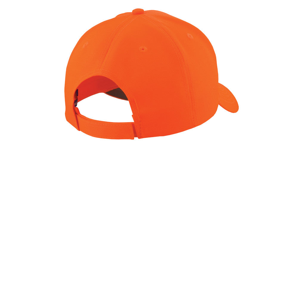 Port Authority® Solid Enhanced Visibility Cap - Safety Orange