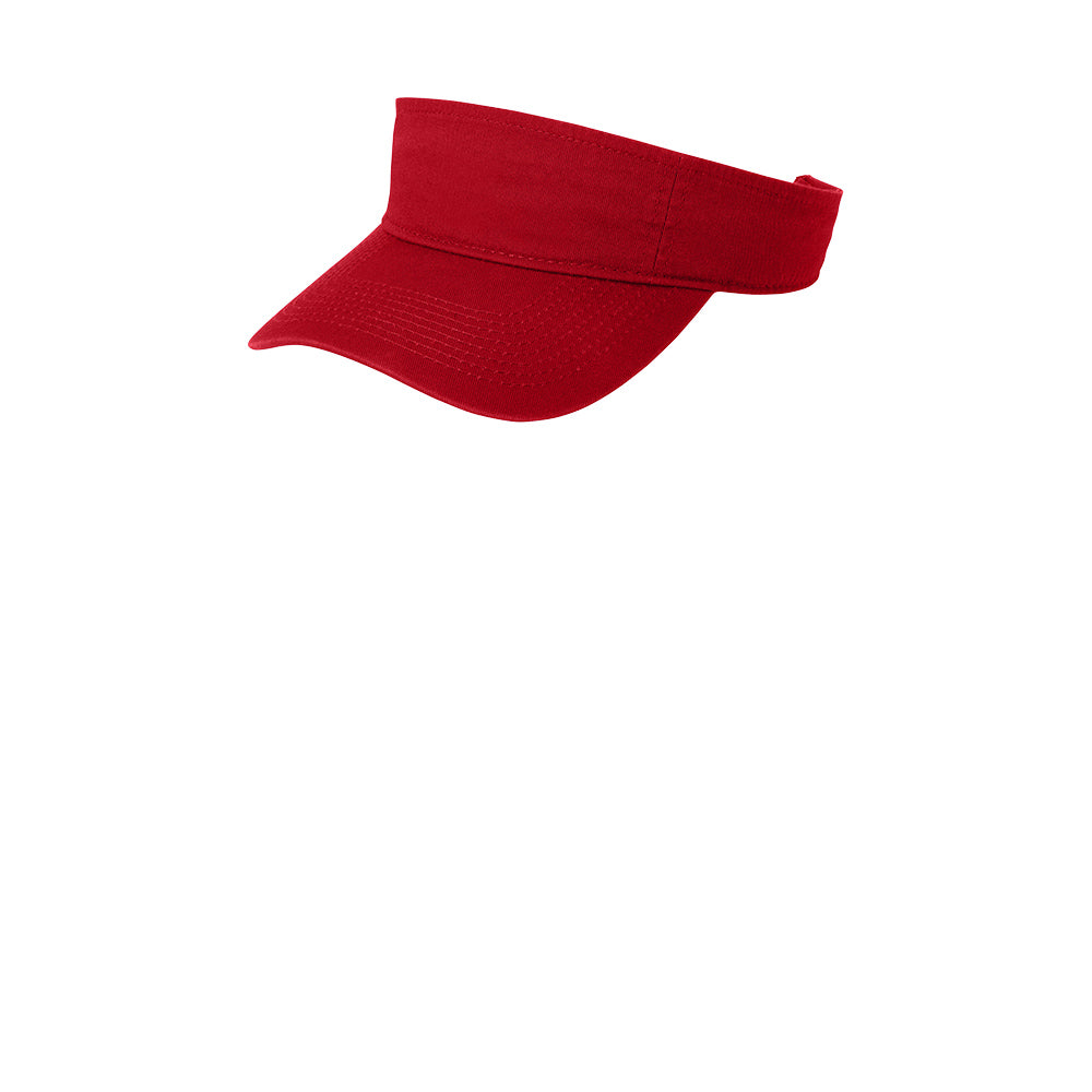 Port & Company® - Fashion Visor - Red