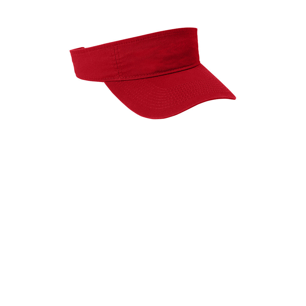 Port & Company® - Fashion Visor - Red