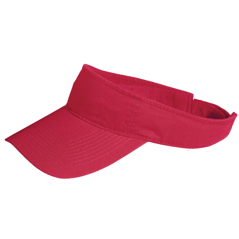 Port & Company® - Fashion Visor - Red