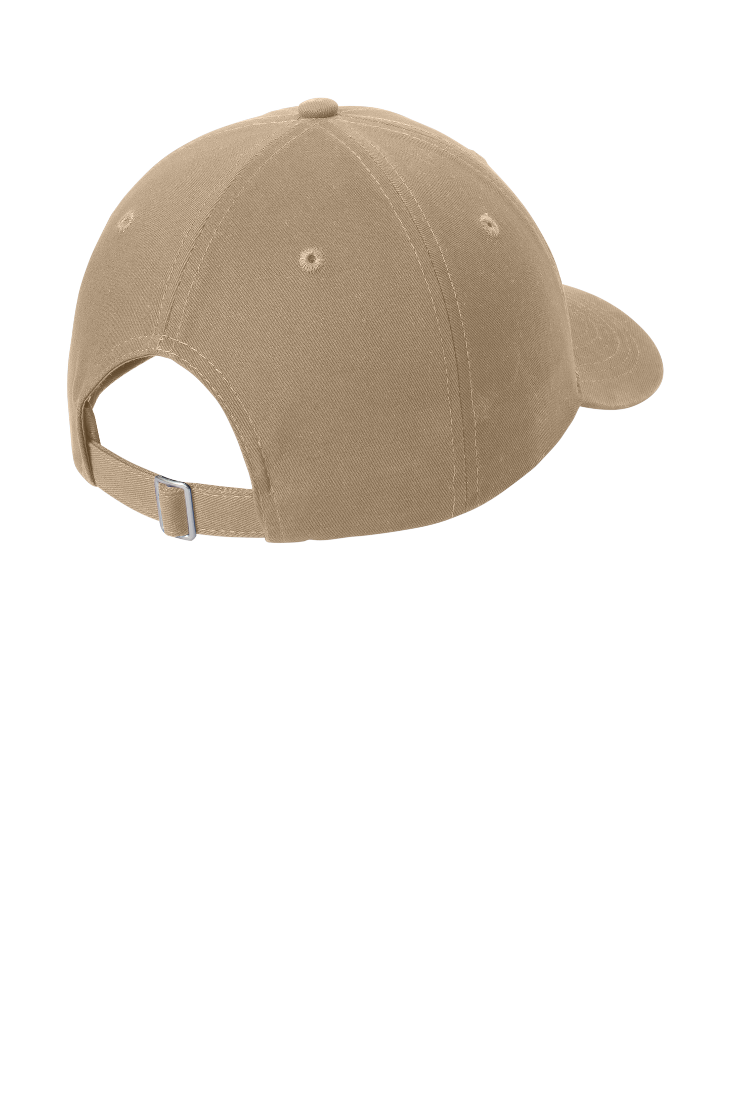 Port & Company® - Brushed Twill Low Profile Cap - Khaki
