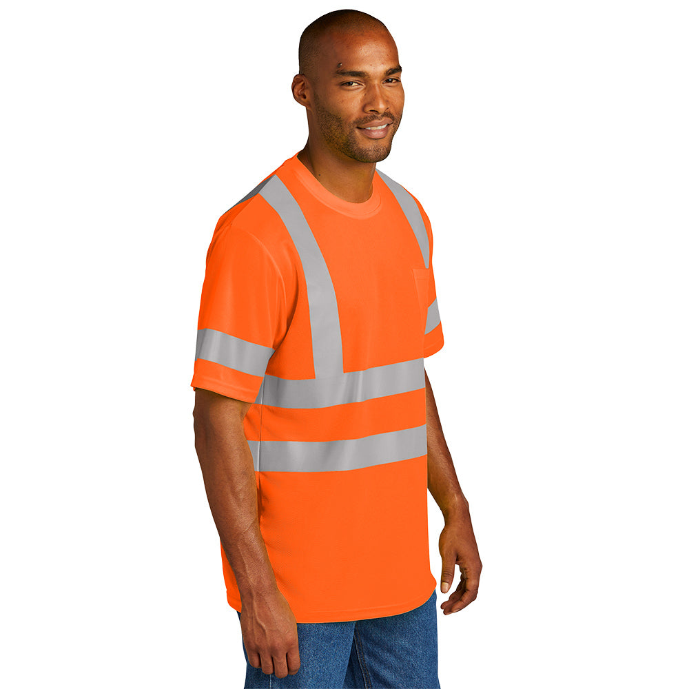CornerStone® ANSI 107 Class 3 Mesh Tee - Safety Orange