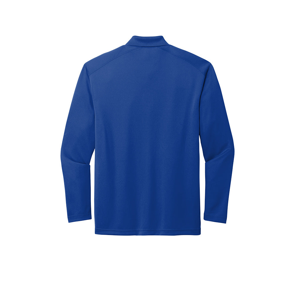 CornerStone® Select Lightweight Snag-Proof Long Sleeve Polo - Royal