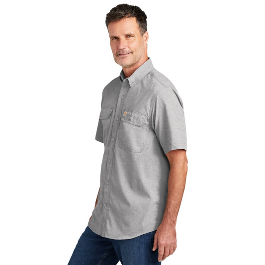 Carhartt Force® Solid Short Sleeve Shirt - Steel