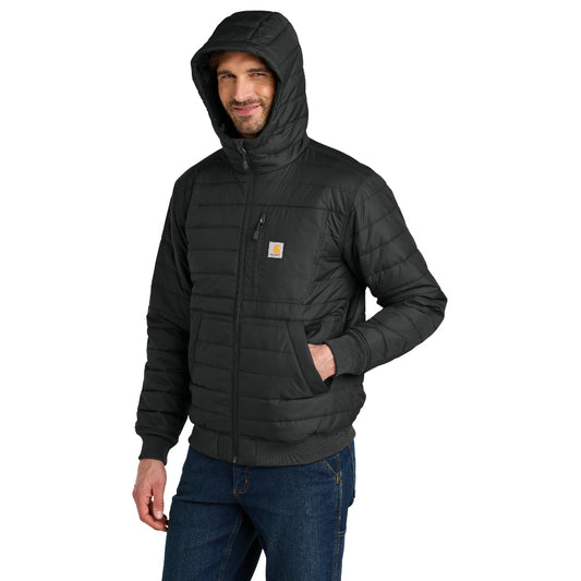 Carhartt® Gilliam Insulated Hooded Jacket - Black