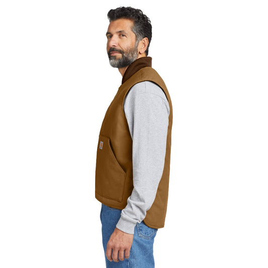 Carhartt® Duck Vest - Carhartt Brown