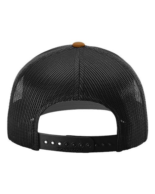 Richardson 112 Trucker Hat - Caramel / Black