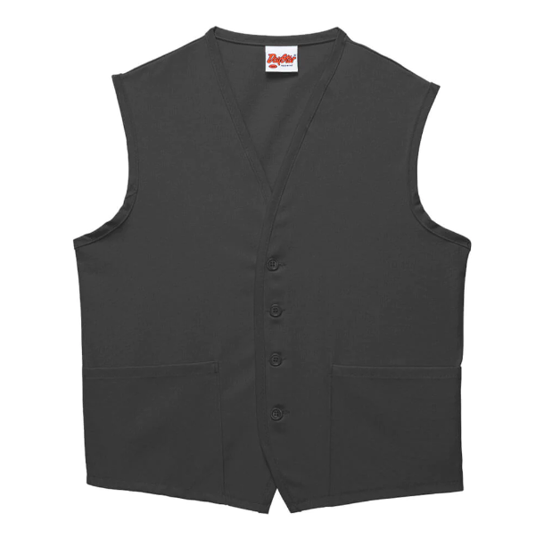 Deluxe Unisex Vest (two pockets) - Charcoal