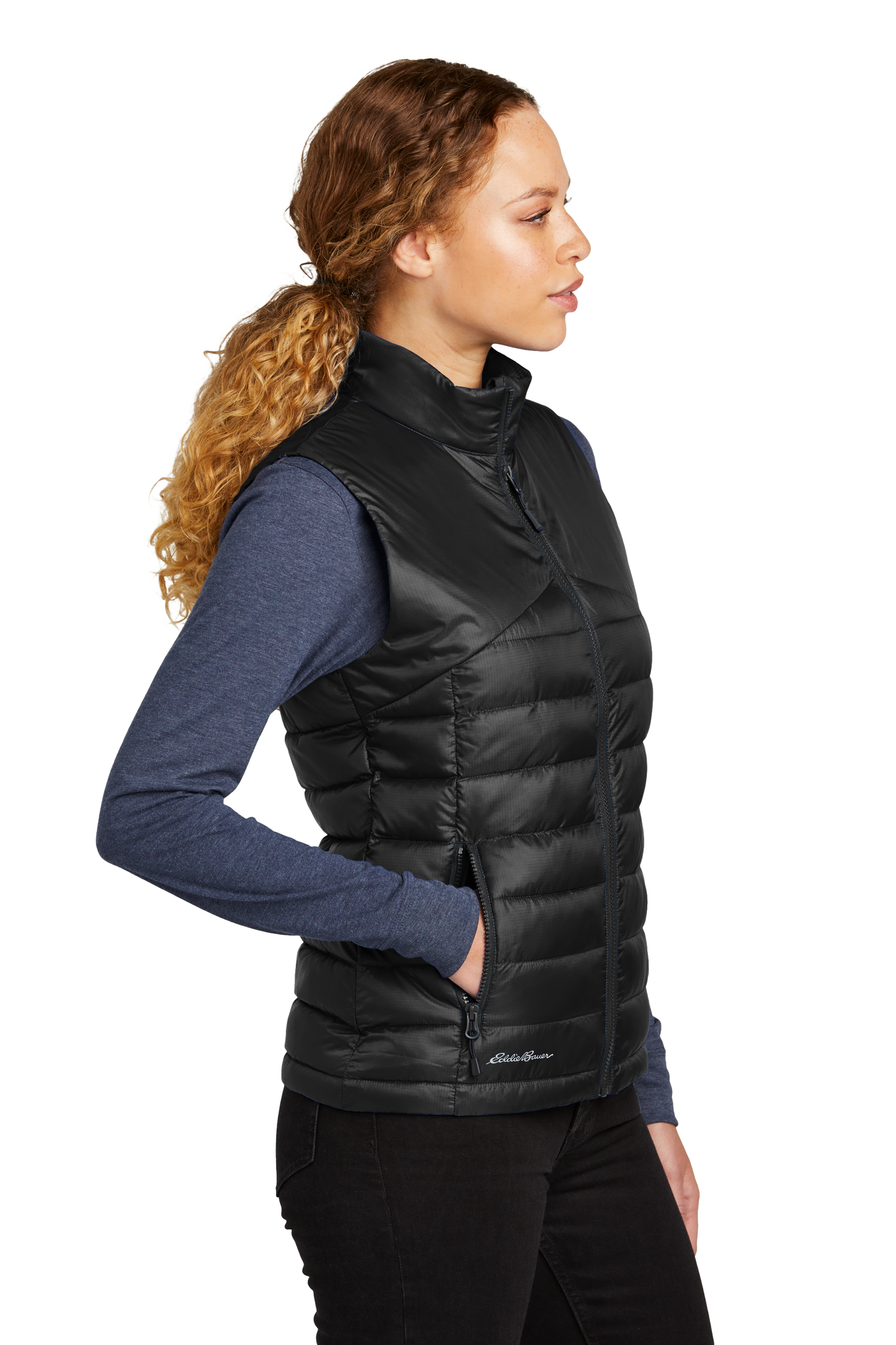 Eddie Bauer ® Women's Quilted Vest - Deep Black