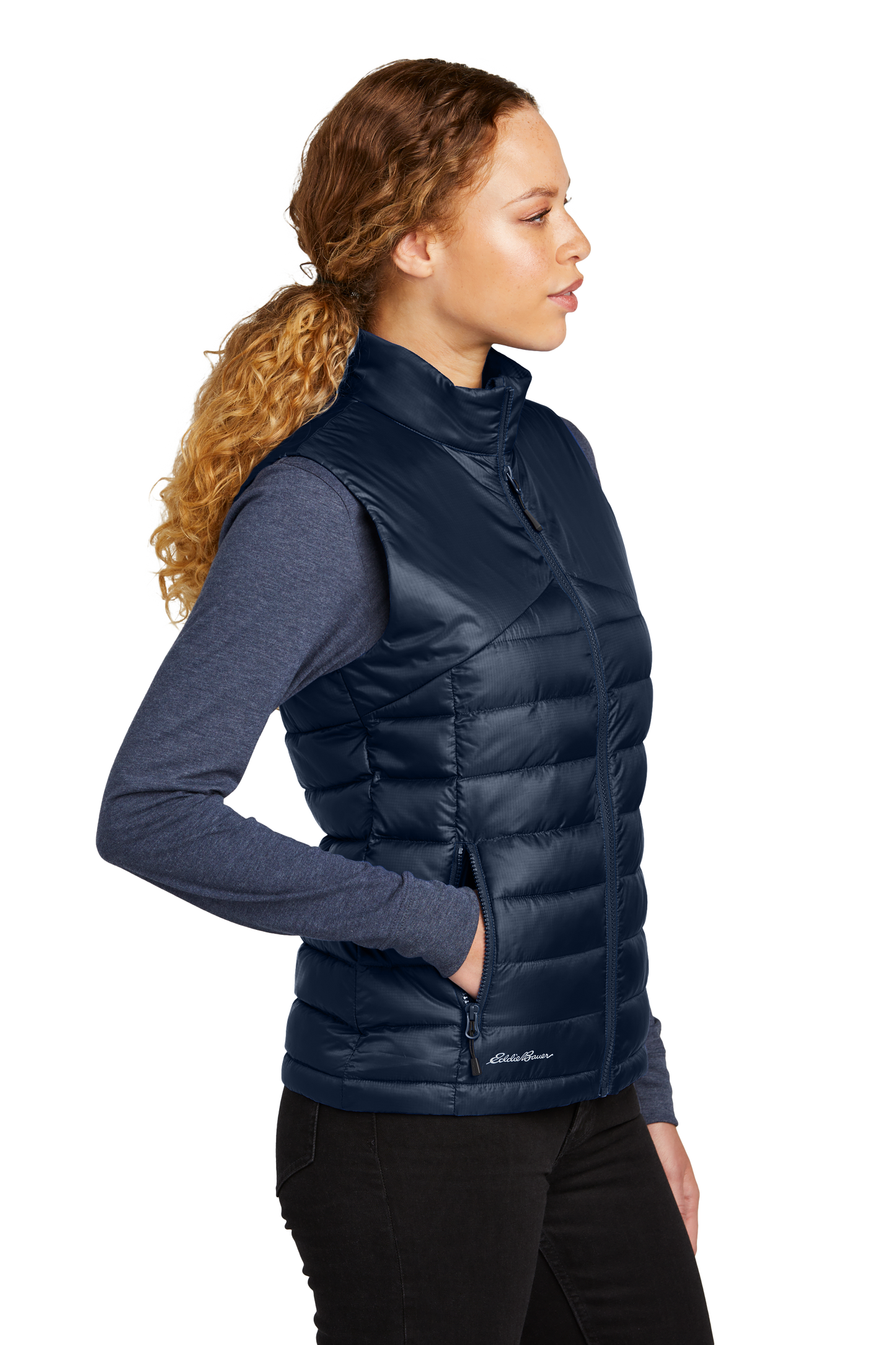 Eddie Bauer ® Women's Quilted Vest - River Blue Navy