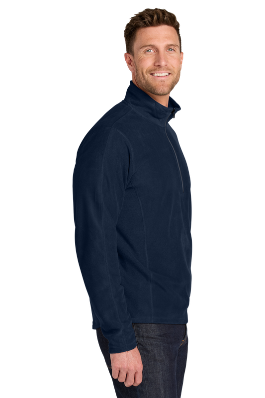 Port Authority® Microfleece 1/2-Zip Pullover - True Navy