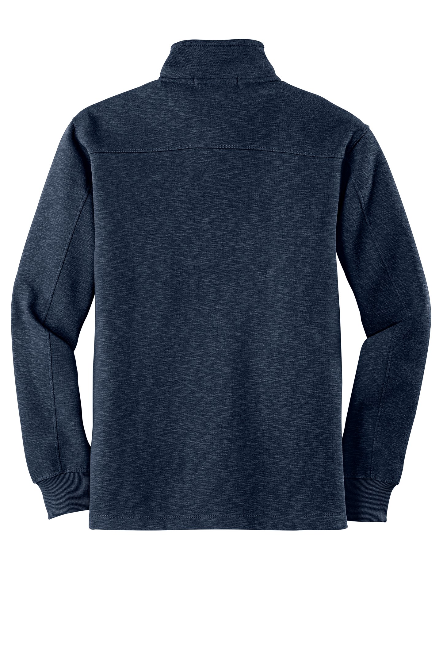 Port Authority® Slub Fleece 14-Zip Pullover - Navy