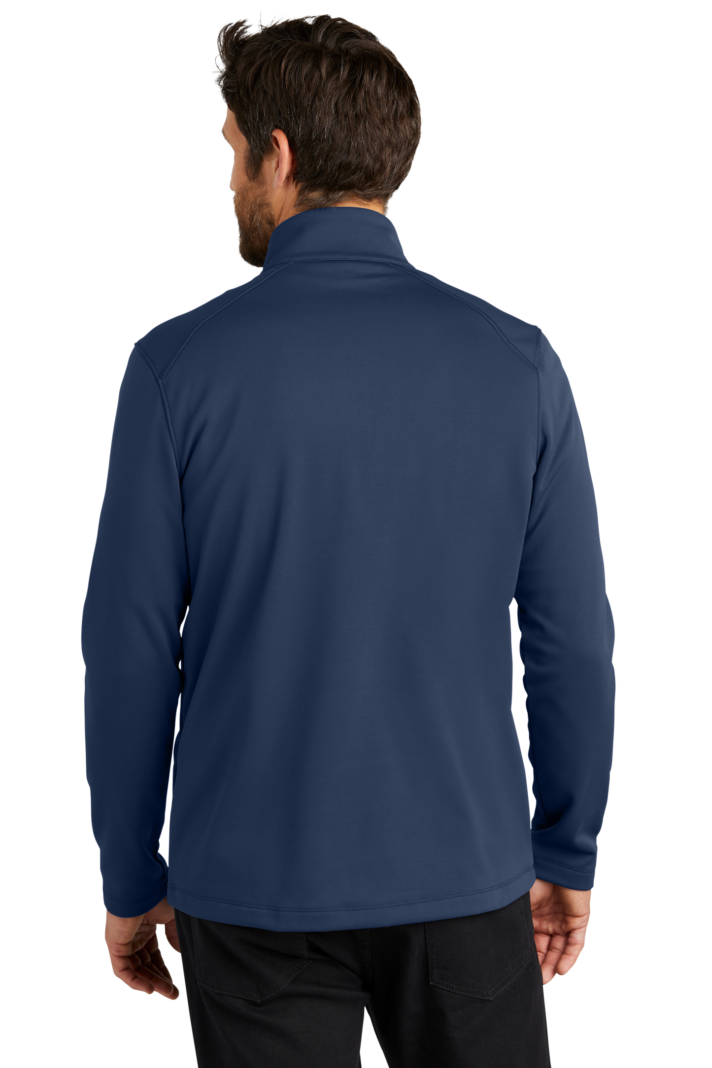 Port Authority® Smooth Fleece 1/4-Zip - River Blue Navy