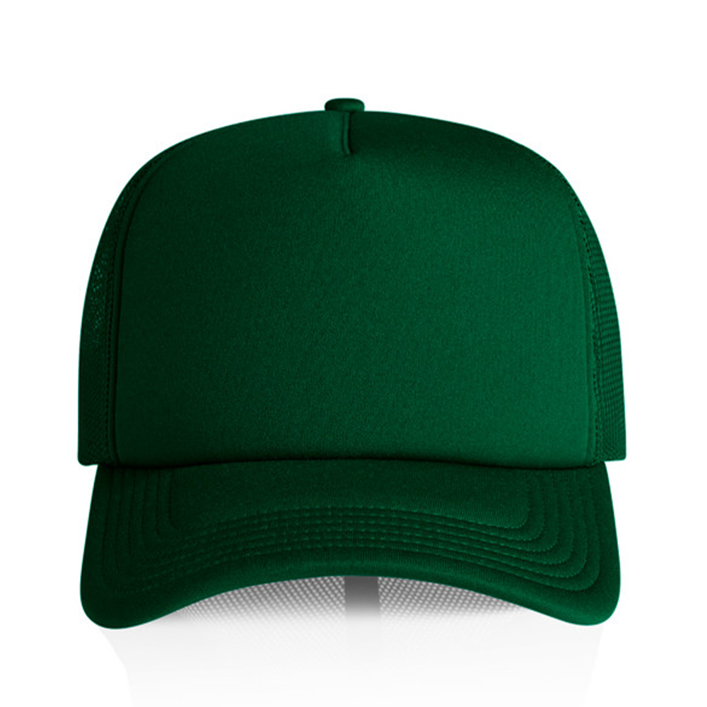 Retro Trucker Hat - Forest Green