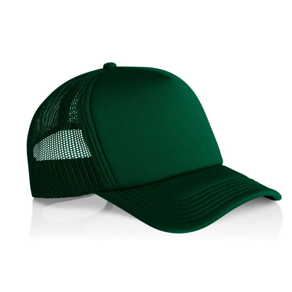 Retro Trucker Hat - Forest Green