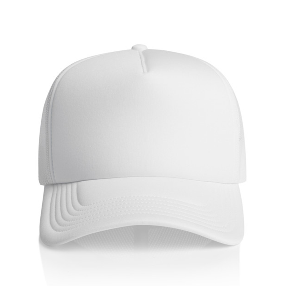 Retro Trucker Hat - White