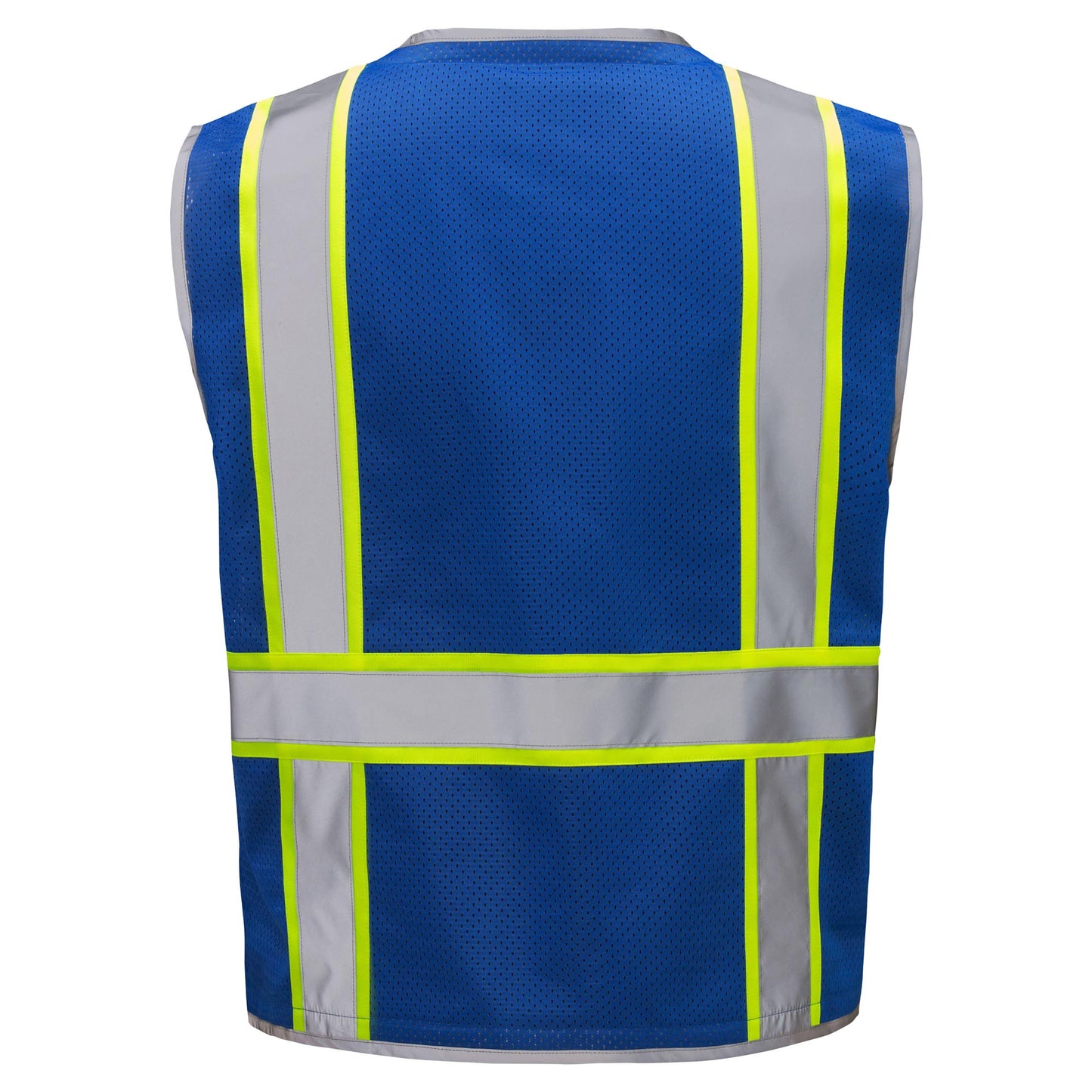 GSS Safety 1712 Enhanced Visibility Hype-Lite Heavy Duty Safety Vest - Blue