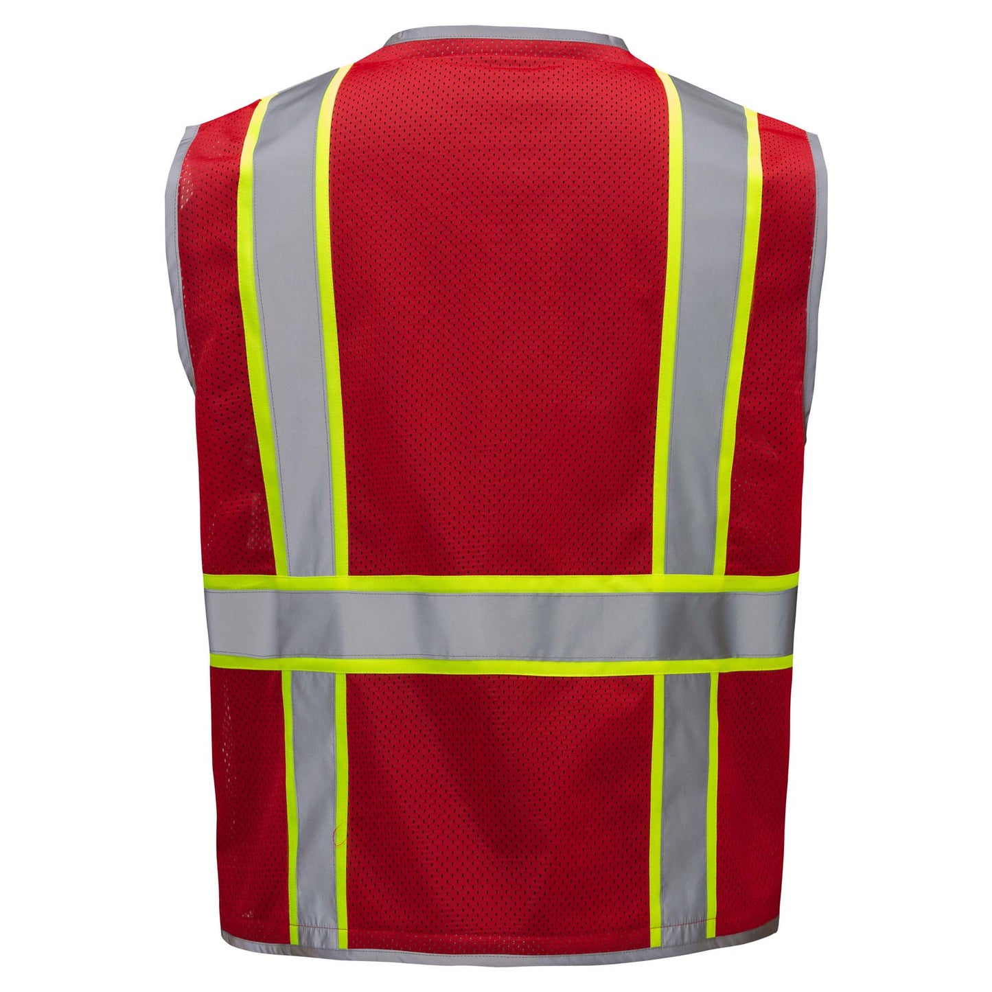 GSS Safety 1712 Enhanced Visibility Hype-Lite Heavy Duty Safety Vest - Red