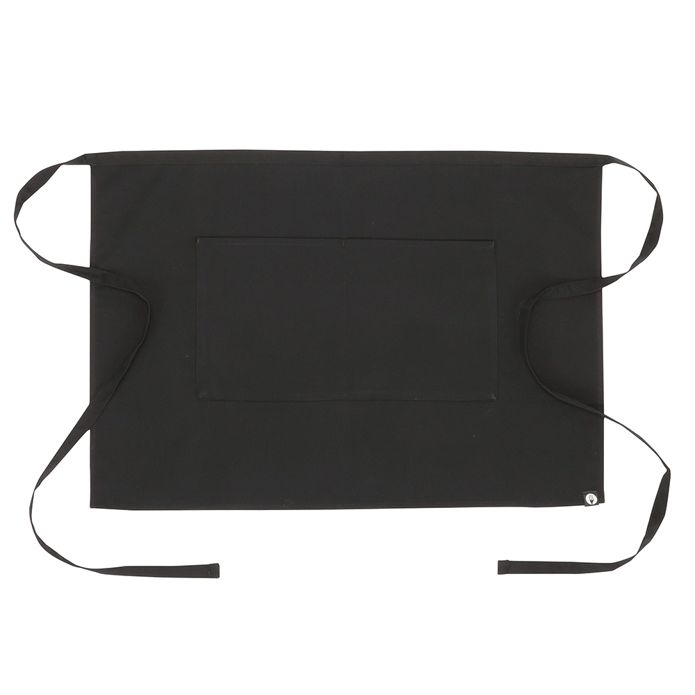HALF BISTRO APRON - Black