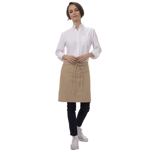 HALF BISTRO APRON - Khaki