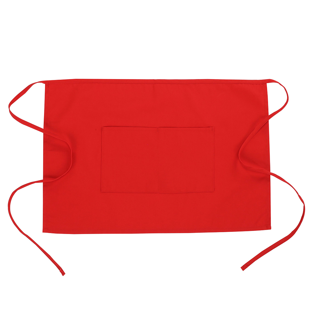 HALF BISTRO APRON - Red
