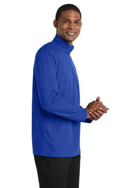 Port Authority® Pinpoint Mesh 1/2-Zip - True Royal