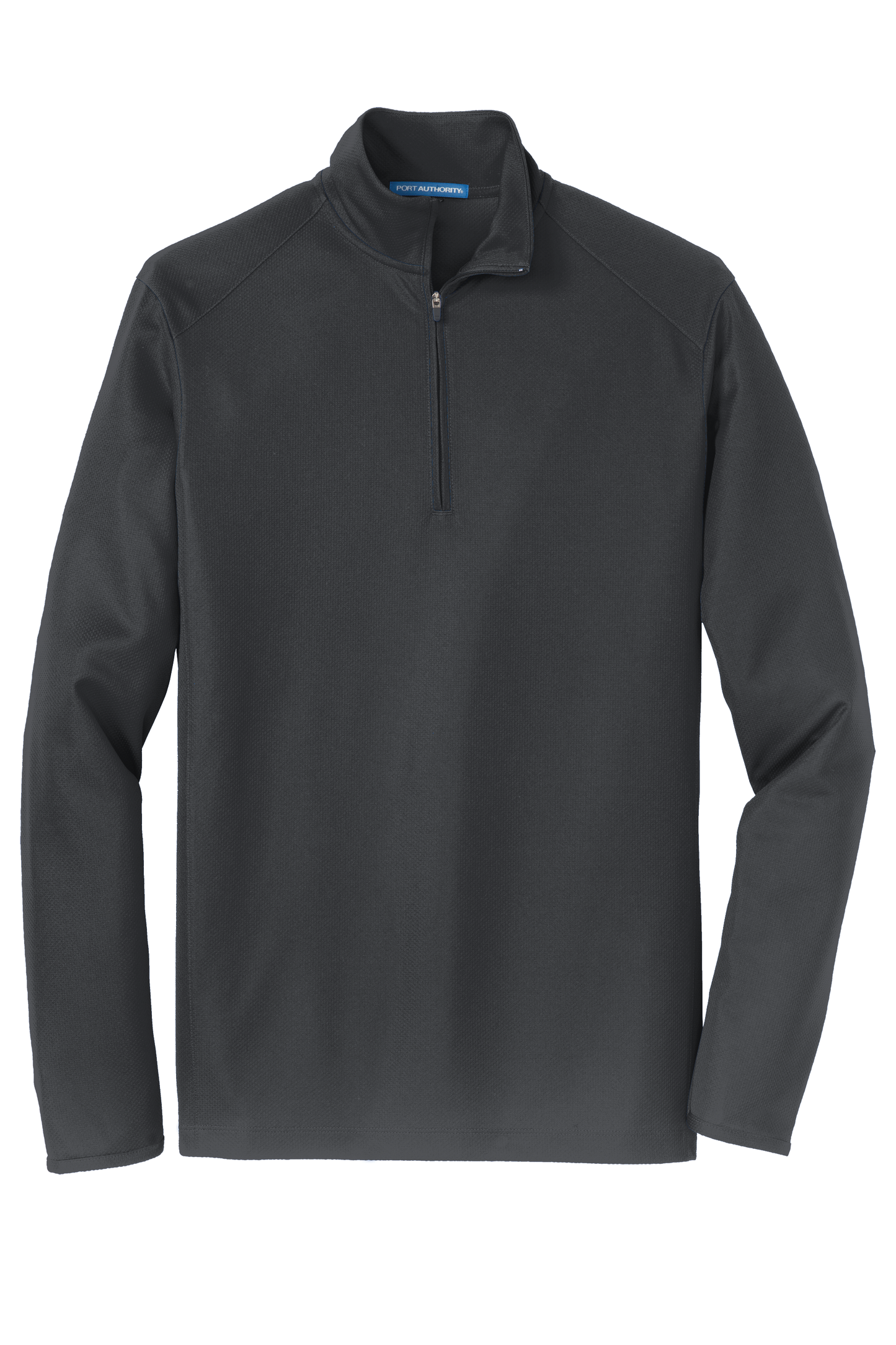 Port Authority® Pinpoint Mesh 1/2-Zip - Battleship Grey