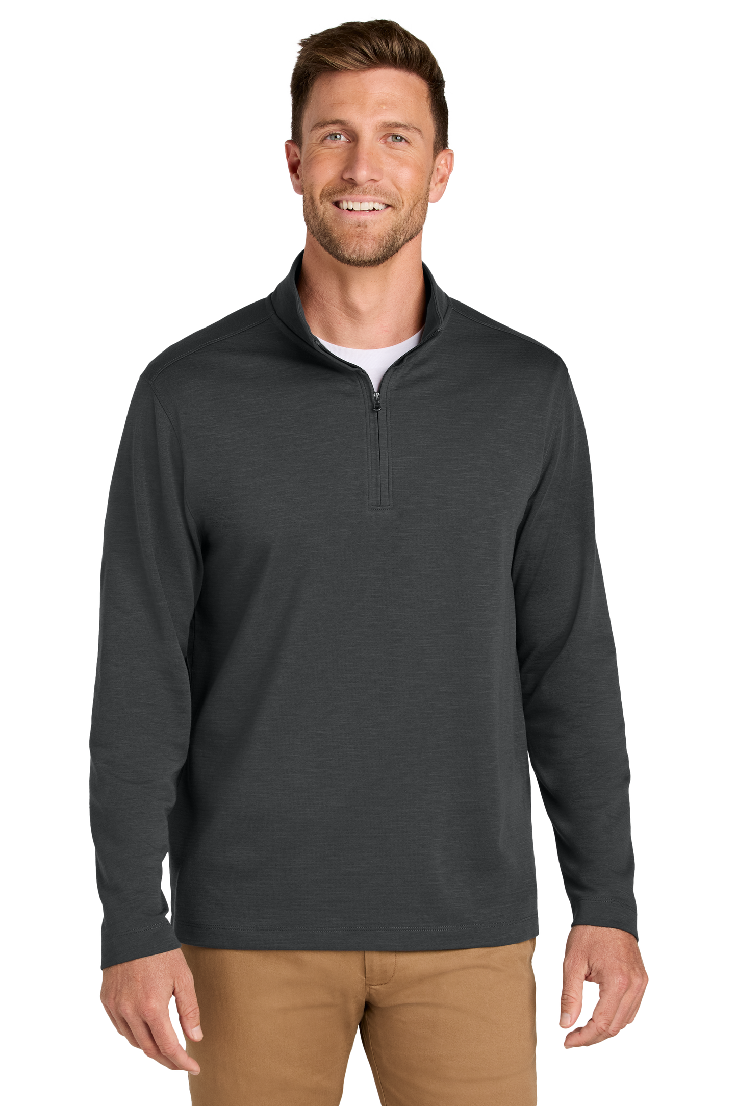 Port Authority® Breakwater 1/4-Zip Pullover - Grey Steel
