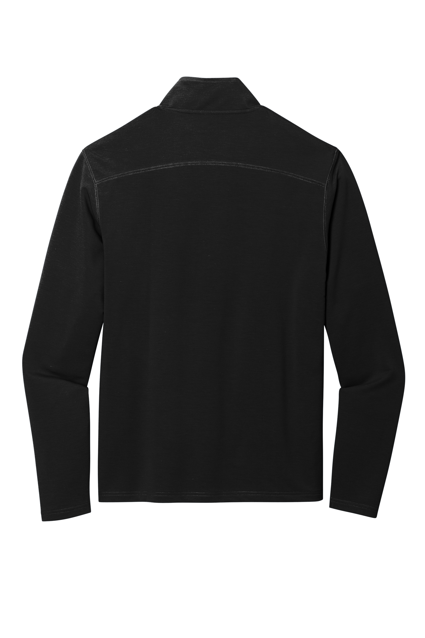 Port Authority® Microterry 1/4-Zip Pullover - Deep Black
