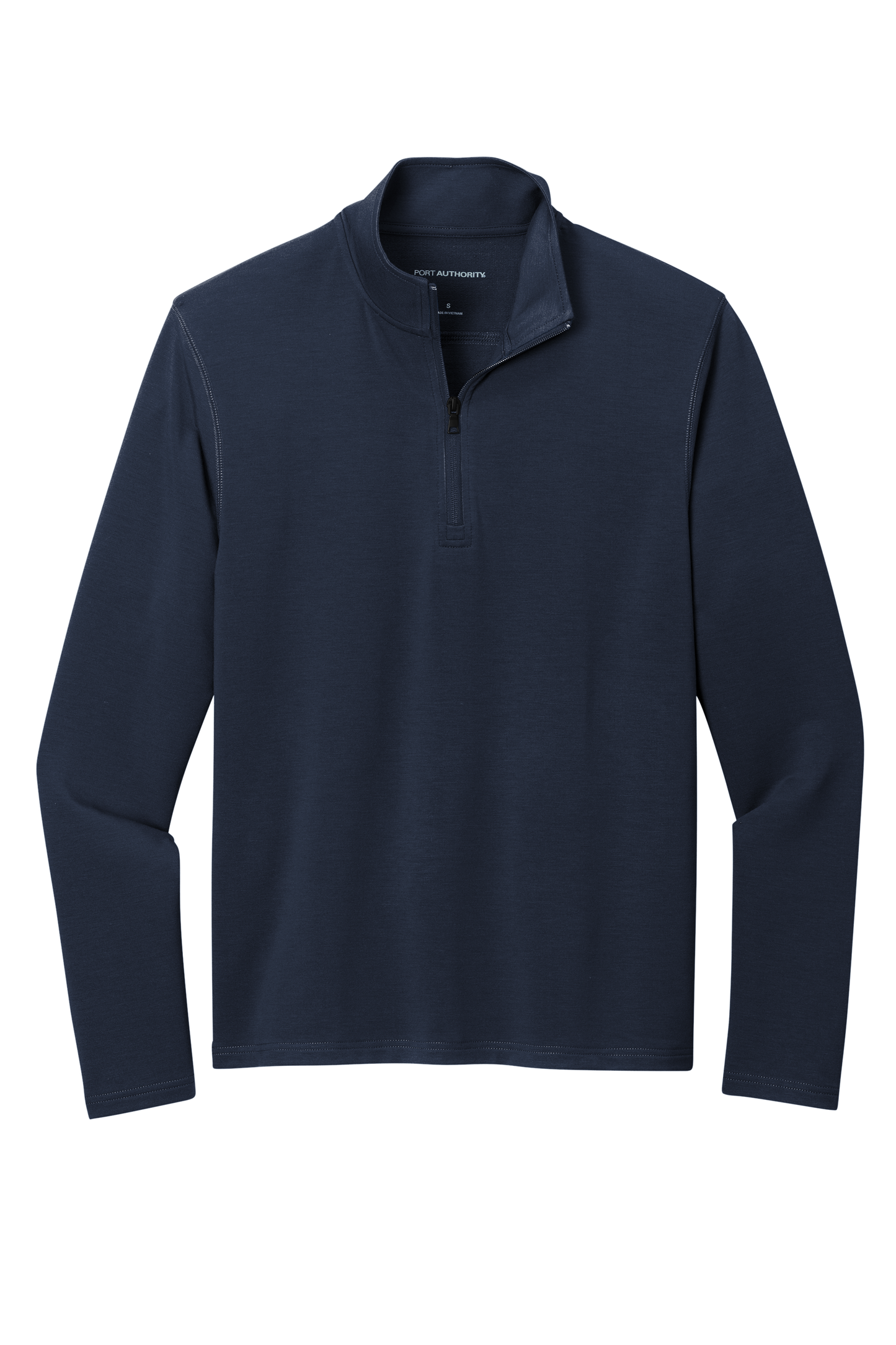 Port Authority® Microterry 1/4-Zip Pullover - River Blue Navy