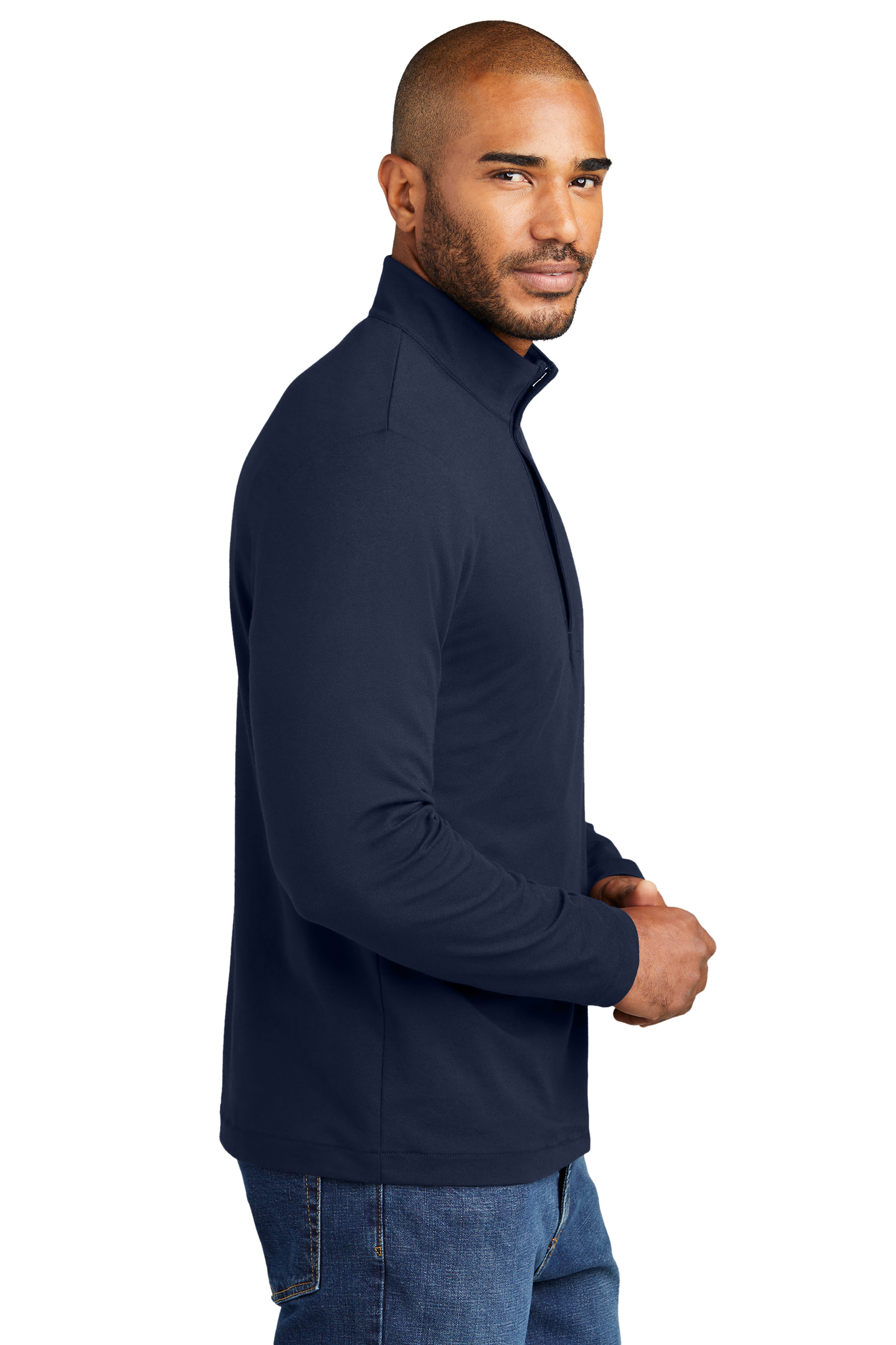 Port Authority® Fairway Stretch 1/4-Zip - River Blue Navy