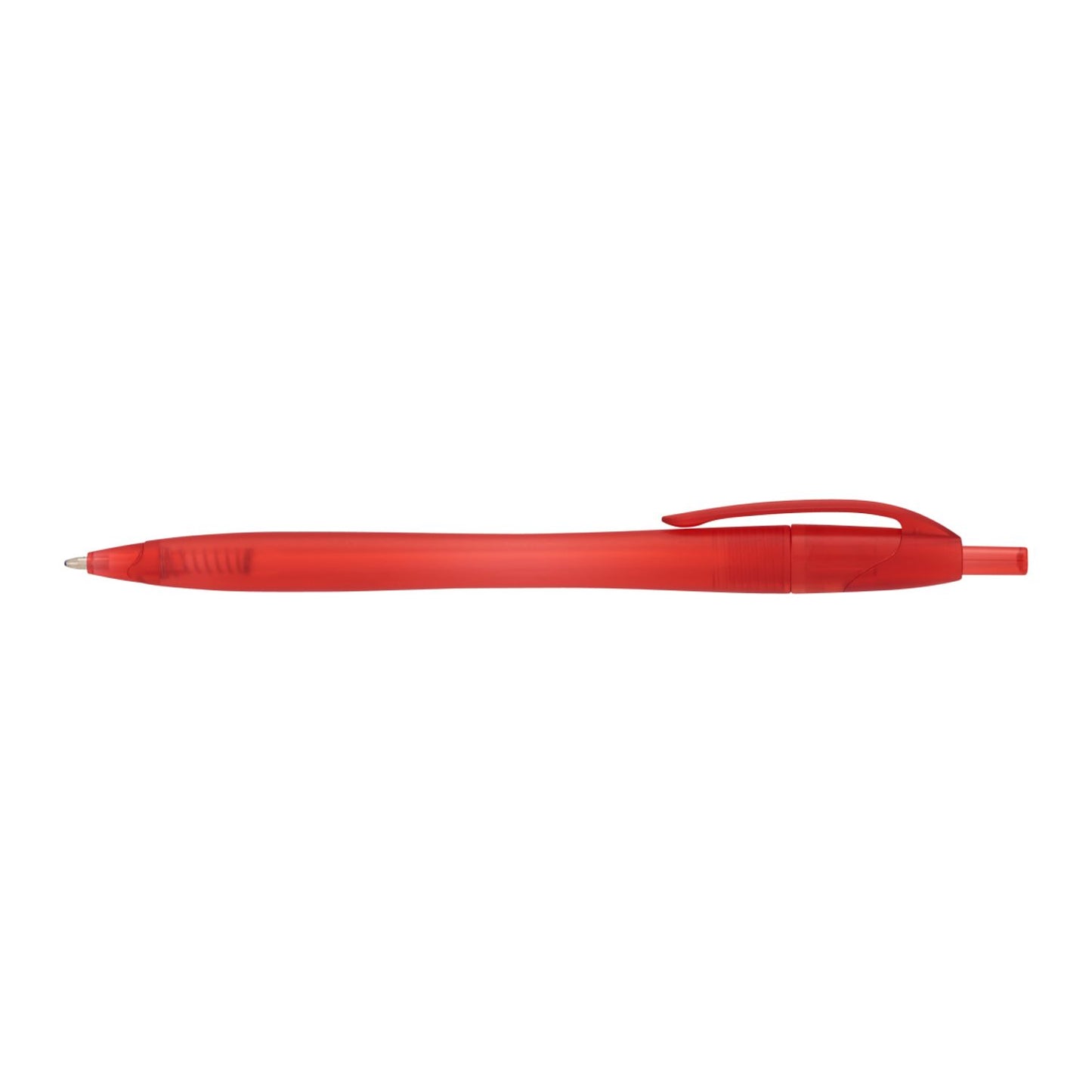 Cougar Retractable Ballpoint Pen - Translucent Red