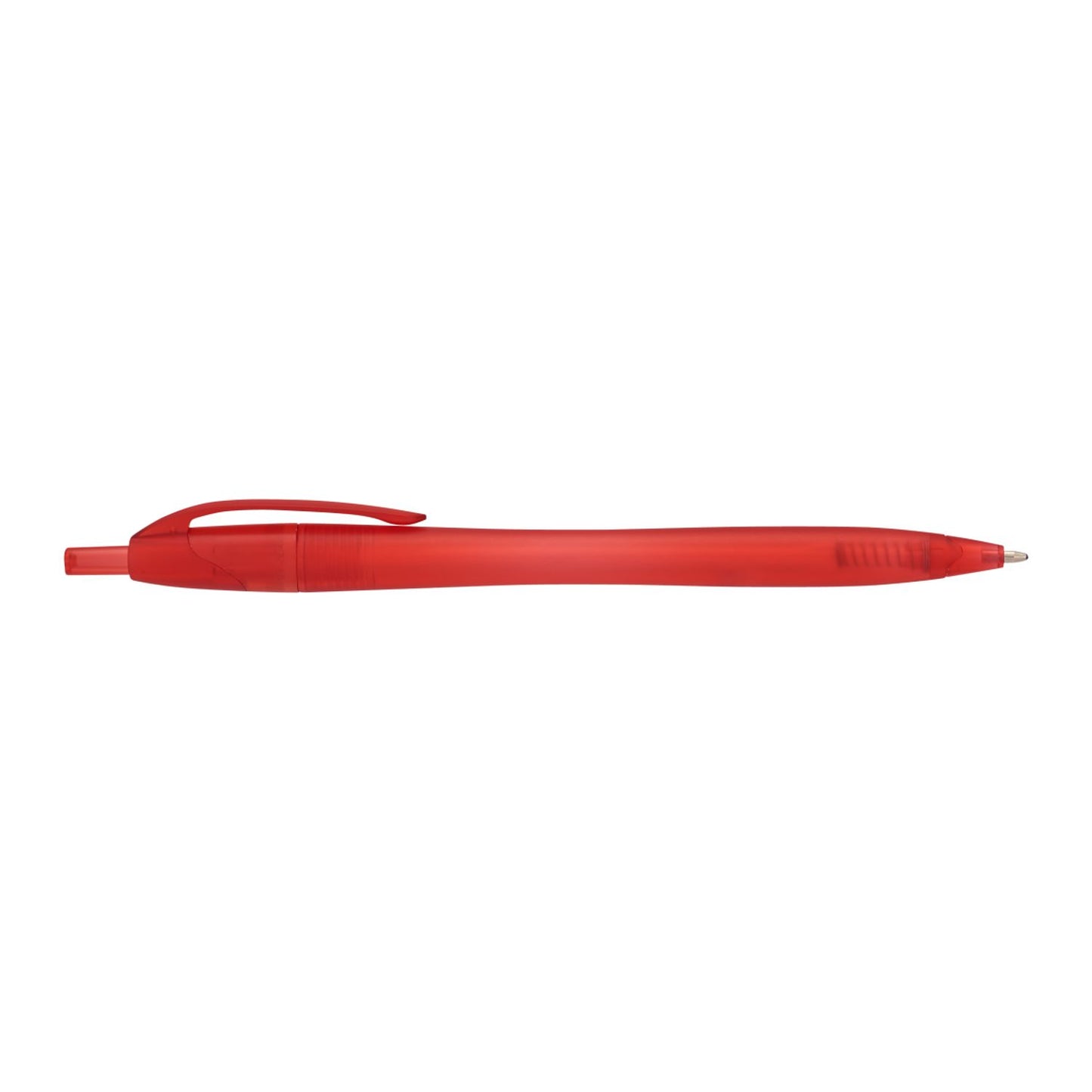 Cougar Retractable Ballpoint Pen - Translucent Red