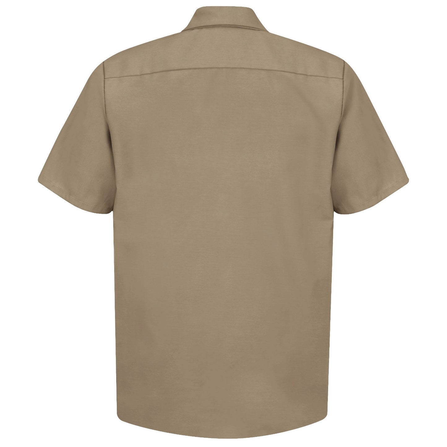 Red Kap® Short Sleeve Industrial Work Shirt - Khaki