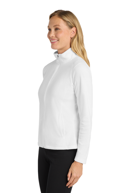 Port Authority® Women's Microfleece Jacket - White