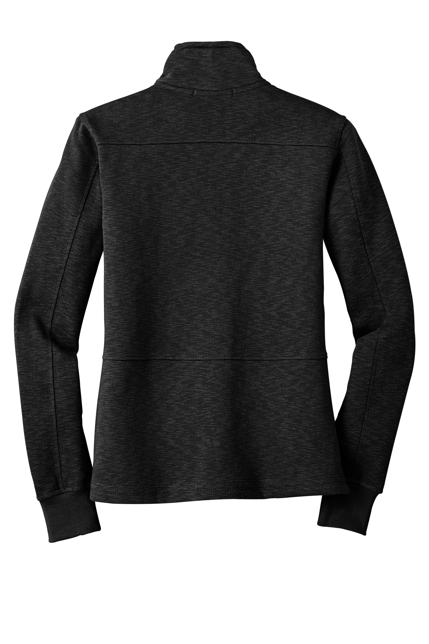 Port Authority® Women's Slub Fleece Full-Zip Jacket - Black