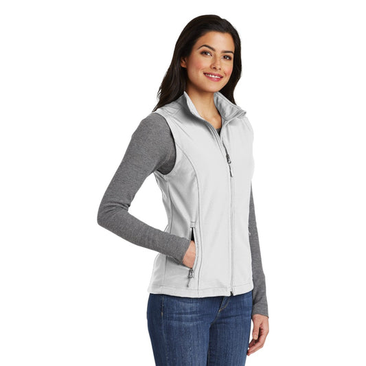 Port Authority® Women's Core Soft Shell Vest - Marshmallow