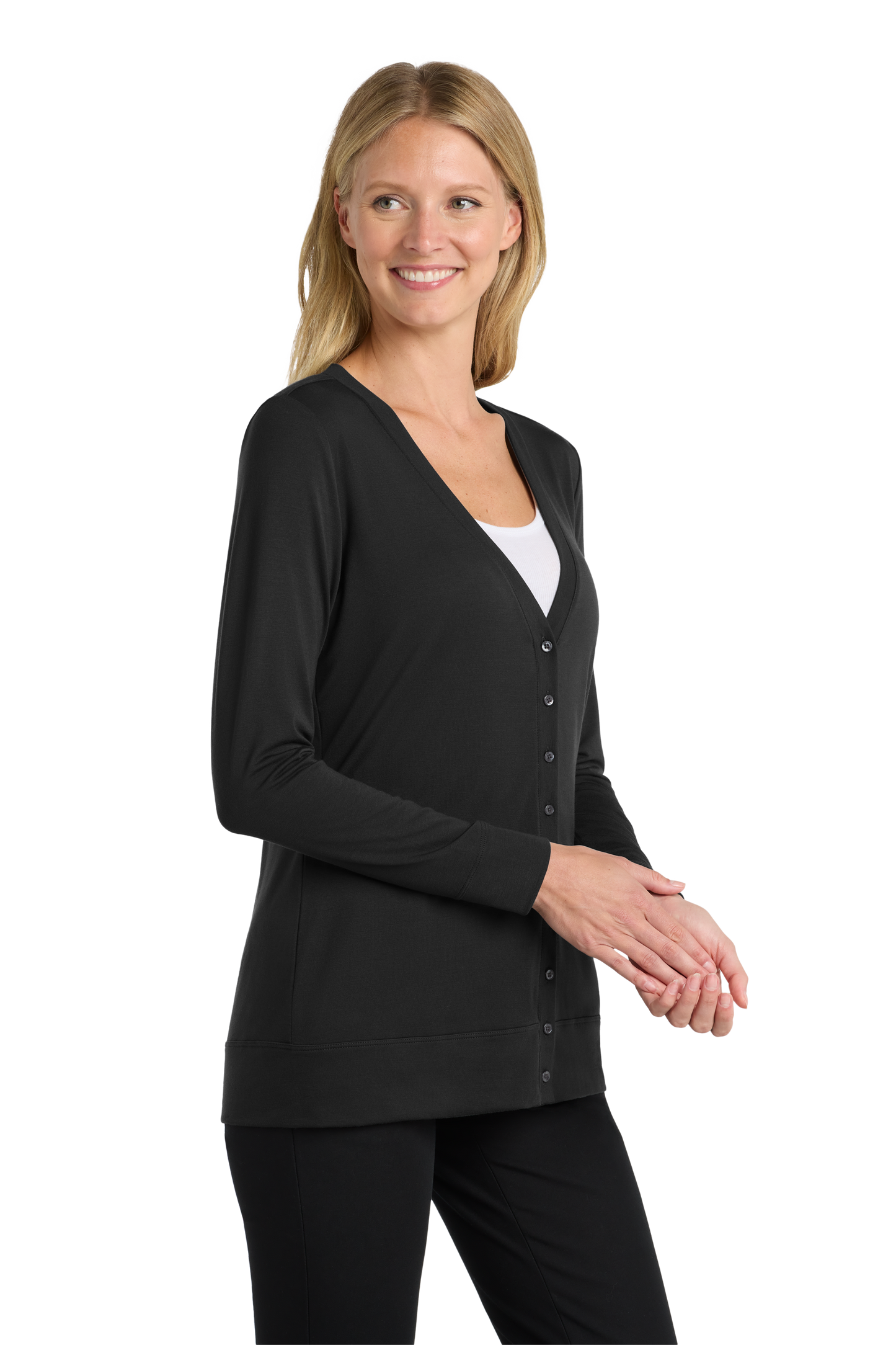 Port Authority® Women's Concept Cardigan - Black