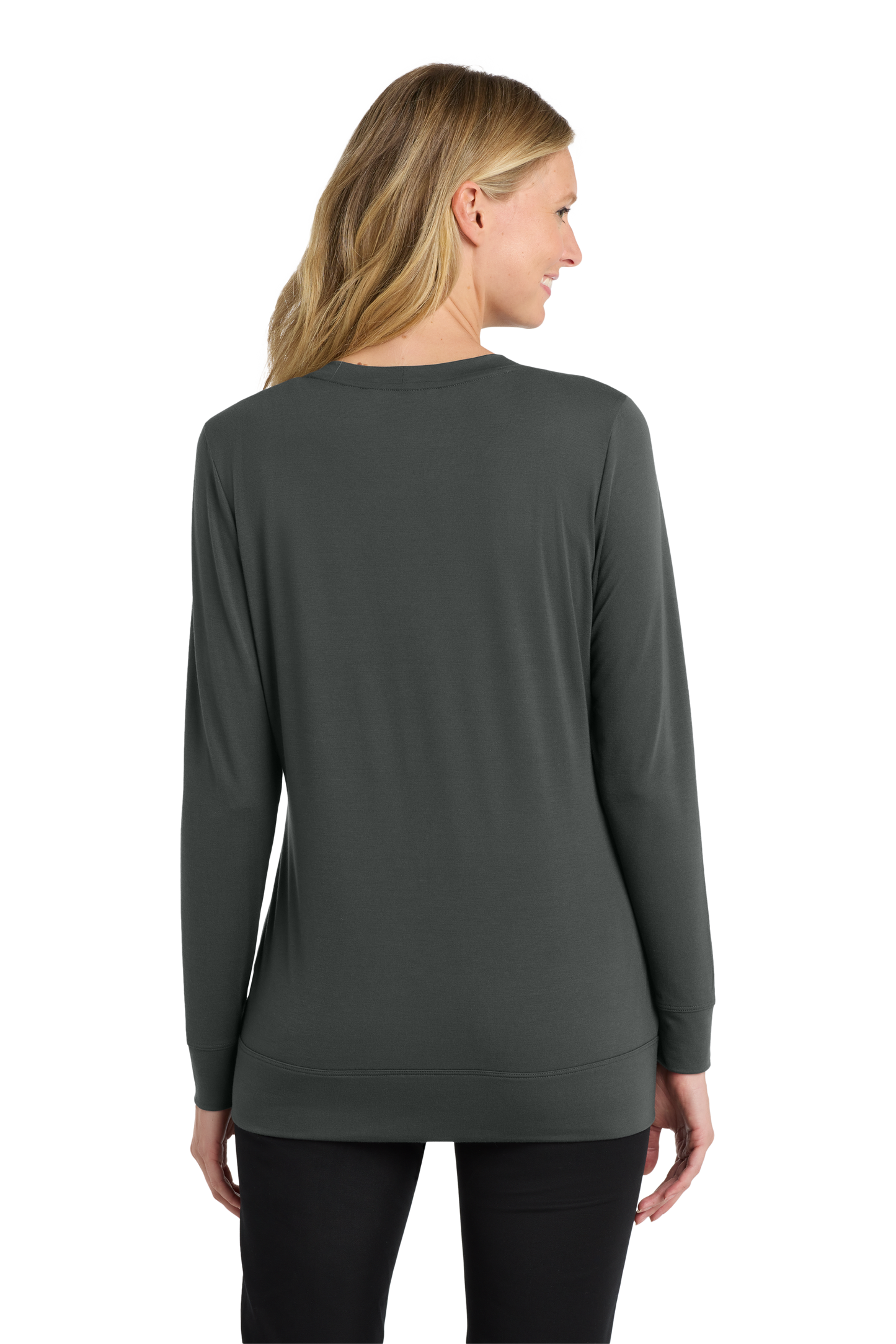 Port Authority® Women's Concept Cardigan - Grey Smoke
