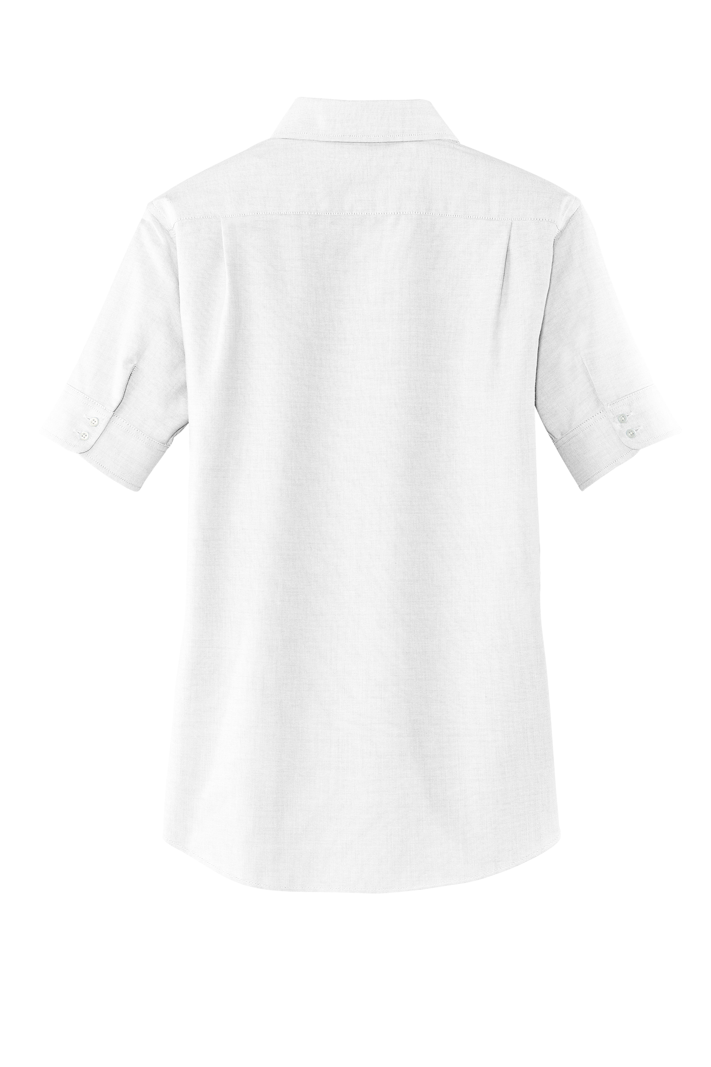 Port Authority® Women's Short Sleeve SuperPro™ Oxford Shirt - White