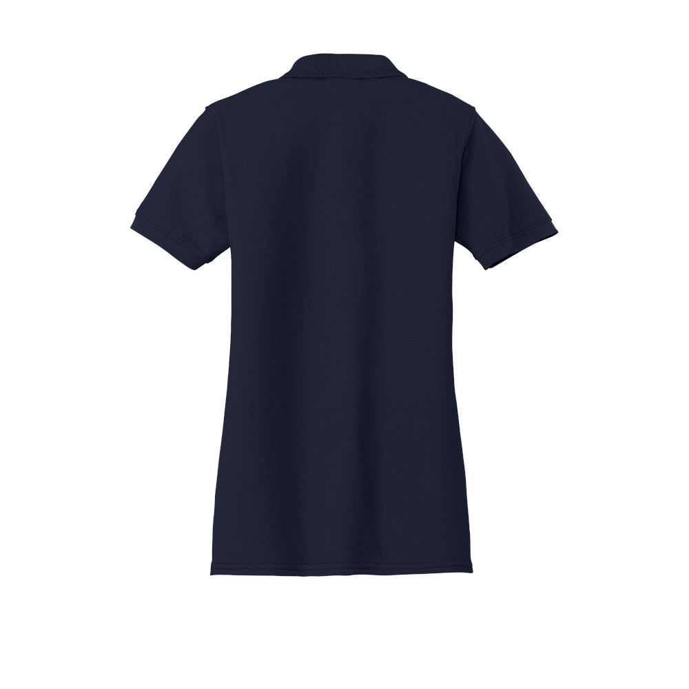 Port & Company® Ladies Core Blend Pique Polo - Deep Navy