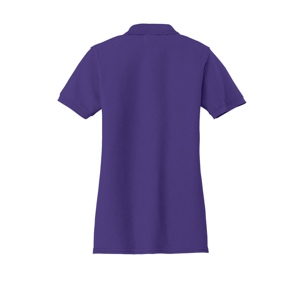 Port & Company® Ladies Core Blend Pique Polo - Purple