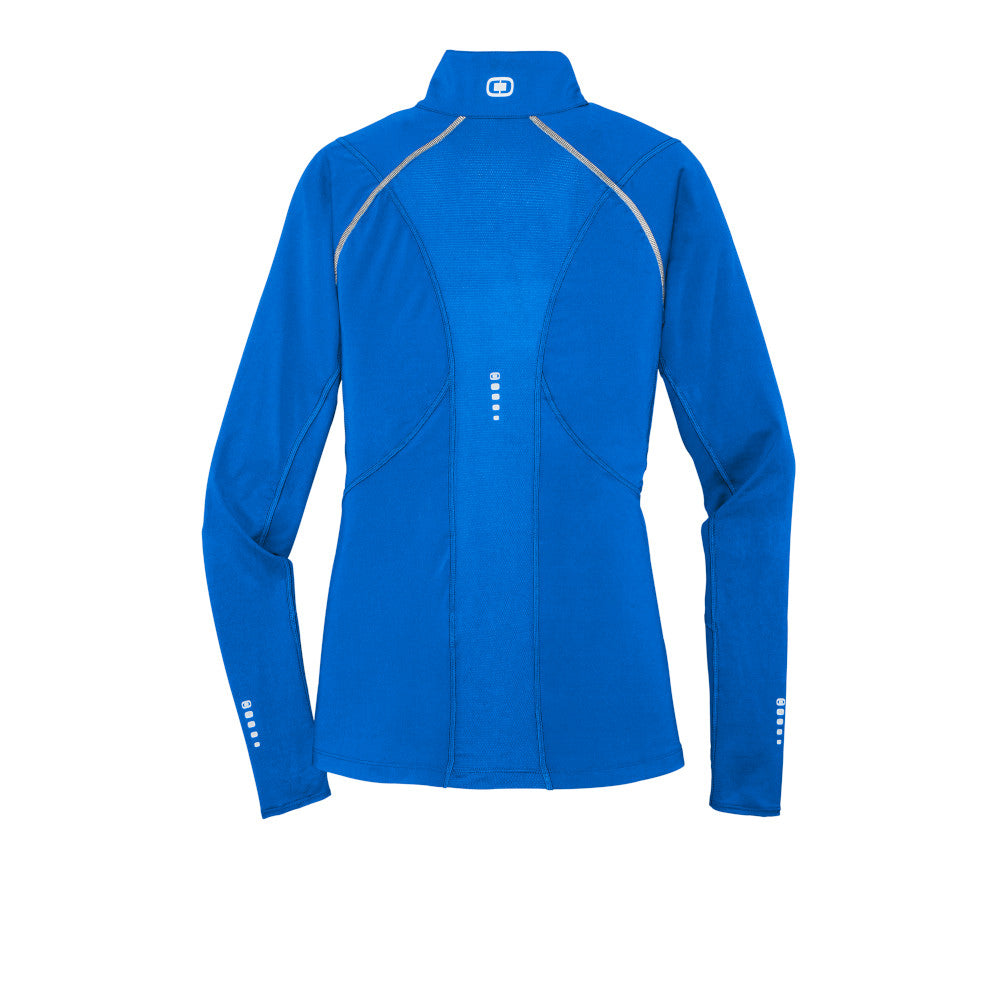 OGIO® Ladies Nexus 1/4-Zip Pullover - Electric Blue